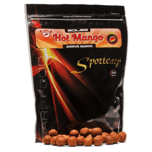 Sportcarp boilies hot mango - 800 g 24 mm