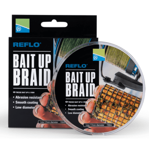 Preston innovations splétaná šňůra reflo bait up braid 150 m 0,17 mm