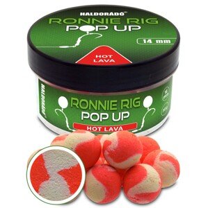 Haldorádó plovoucí boilie pop-up ronnie rig 30 g 14 mm - hot lava