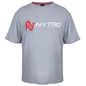 Nytro tričko light marl grey tee shirt - l