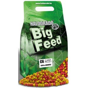 Haldorádó pelety big feed c6 pellet 2 kg 6 mm - jahoda ananas