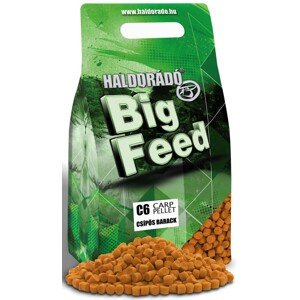 Haldorádó pelety big feed c6 pellet 2 kg 6 mm - pikantní broskev