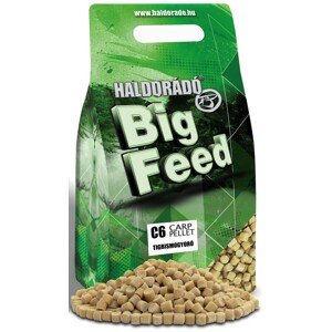 Haldorádó pelety big feed c6 pellet 2 kg 6 mm - tygří ořech