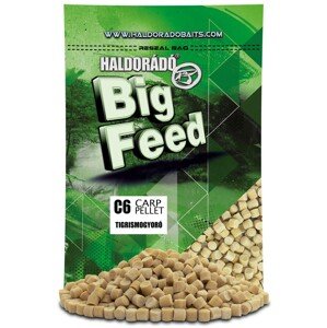 Haldorádó pelety big feed c6 pellet 700 g 6 mm - tygří ořech