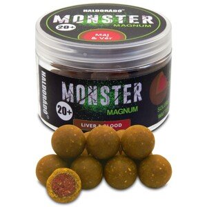 Haldorádó plovoucí boilie pop-up boilies monster magnum 80 g 20 mm - krvavá játra