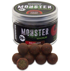 Haldorádó plovoucí boilie pop-up boilies monster magnum 80 g 20 mm - červený losos
