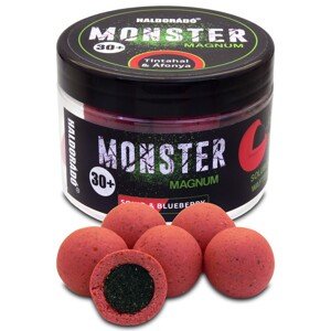 Haldorádó plovoucí boilie pop-up boilies monster magnum 180 g 30 mm - chobotnice borůvka