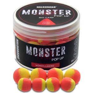 Haldorádó pop-up monster big carp 50 g 13+17 mm - červený losos