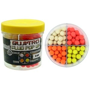 Haldorádó plovoucí boilie fluo pop-up boilies quatro mix 50 g - 8 mm