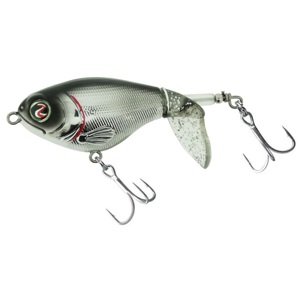 River2sea wobler hladinový whopper plopper chrome black - 6 cm 7 g