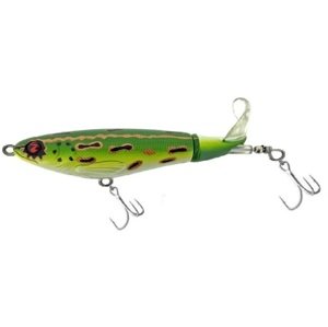 River2sea wobler hladinový whopper plopper leopard - 9 cm 14 g