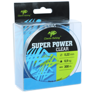 Giants fishing vlasec super power clear 300 m - 0,22 mm 6,9 kg