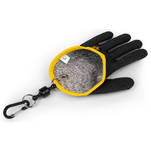 Black cat rukavice landing glove left levá - xl
