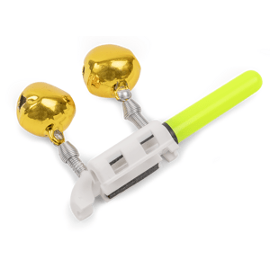 Zebco světlo na špičku prutu s dvojitou rolničkou trophy battery bell light green 1,5-4 mm