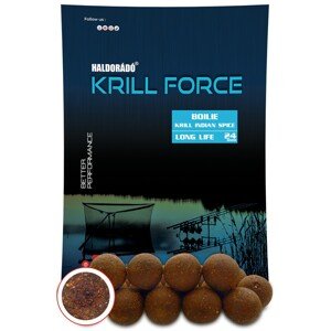 Haldorádó boilies krill force long life indian spice 700 g - 20 mm