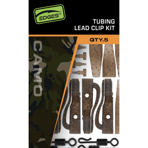 Fox závěsky edges tubing leadclip kit 5 ks - camo