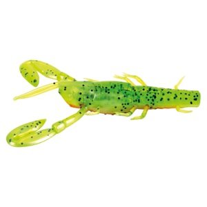 Fox rage gumová nástraha critter ultra uv lemon tiger - 9 cm