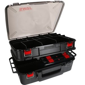 Mikado box two-compartment jaws černý