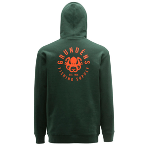 Grundéns mikina displacement dwr hoodie kraken deep forest - xxxl