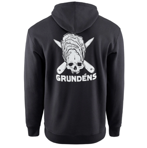 Grundéns mikina displacement dwr hoodie zero shucks black - xxxl