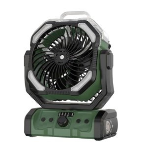 Holdcarp větrák rechargeable doublemotor waterspray fan