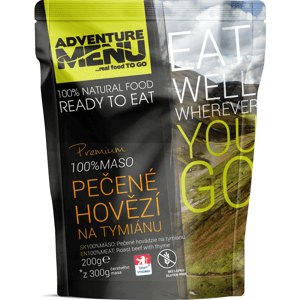 Adventure menu 100% pečené hovězí na tymiánu
