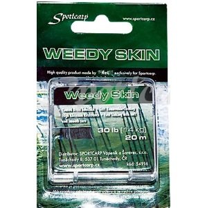Sportcarp weedy skin svlíkací návazcová šňůra green 20 m-nosnost 20 lb