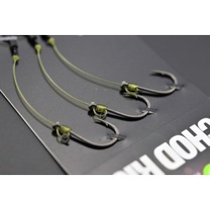 Korda hotové montáže chod rig long barbed-háček 4